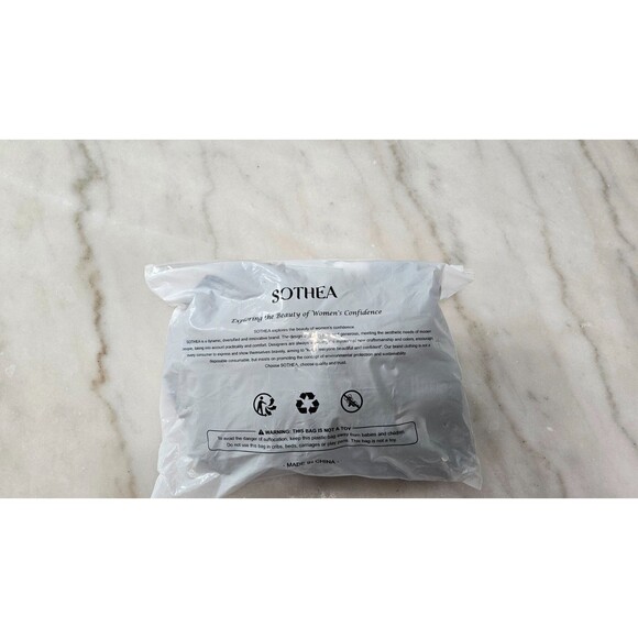 NWT Sothea Black & White Tummy Control Swimsuits V Neck Womens Swimwear Size 22W - Picture 10 of 10